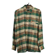  Vintage green Jivago Patterned Shirt - mens medium