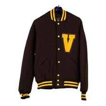  Vintagebrown Omni Sports Varsity Jacket - mens medium