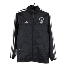  Vintage black Gorge Soccer Association Adidas Jacket - womens small