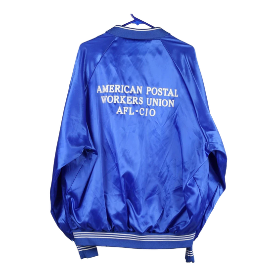Vintage blue N N Seal Room East Peoria Unbranded Varsity Jacket - womens x-large