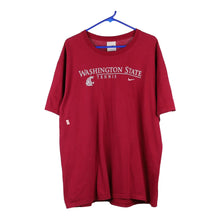  Vintage burgundy Washington State Tennis Nike T-Shirt - mens large