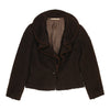 Vintage brown Cavalli Class Jacket - womens large
