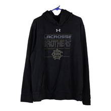  Lacrosse Brothers Under Armour Hoodie - Large Navy Cotton Blend - Thrifted.com