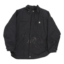 Carhartt Jacket - XL Black Nylon - Thrifted.com