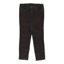  Vintage black Calvin Klein Cord Trousers - mens 36" waist