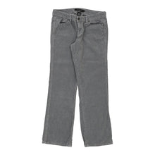  Vintage grey Calvin Klein Cord Trousers - womens 34" waist