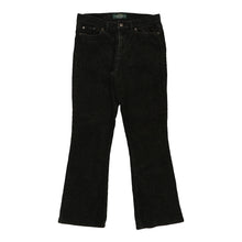  Vintage black Ralph Lauren Cord Trousers - womens 32" waist