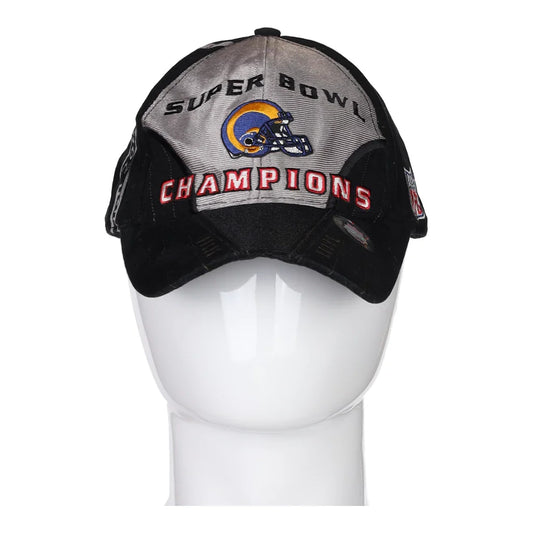 Vintage black Super Bowl St. Louis Rams Puma Cap - mens no size