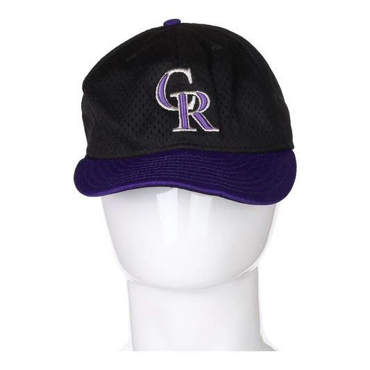 Vintage black Colorado Rockies Mlb Cap - mens no size