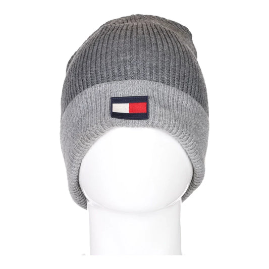 Vintage grey Tommy Hilfiger Beanie - mens no size