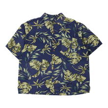  Milana Bay Hawaiian Shirt - XL Navy Cotton Blend hawaiian shirt Milana Bay   