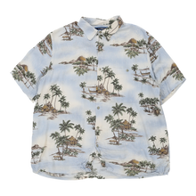  Croft & Barrow Hawaiian Shirt - Large Multicoloured Viscose hawaiian shirt Croft & Barrow   