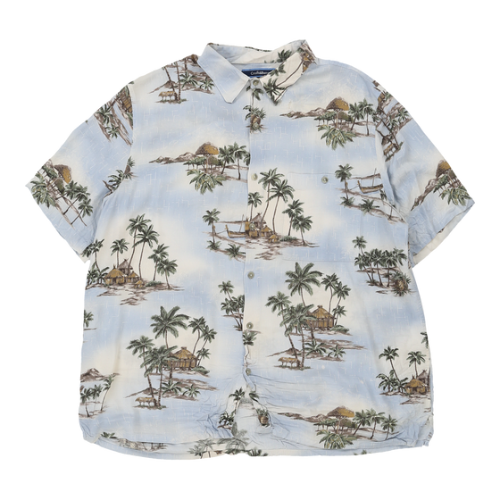 Croft & Barrow Hawaiian Shirt - Large Multicoloured Viscose hawaiian shirt Croft & Barrow   