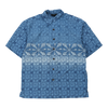 Shock Resistent Hawaiian Shirt - Small Blue Polyester hawaiian shirt Shock Resistent   