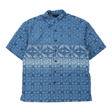  Shock Resistent Hawaiian Shirt - Small Blue Polyester hawaiian shirt Shock Resistent   