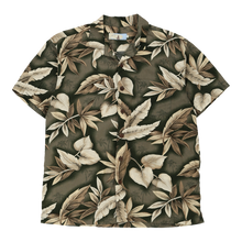  High Surf Hawaiian Shirt - Medium Green Cotton hawaiian shirt High Surf   