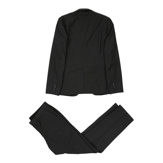 Vintage black Sonny Bono Full Suit - mens large