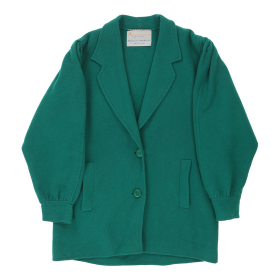 Aquascutum Coat - XL Green Wool Blend