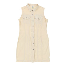  Vintage cream Colmar Shirt Dress - womens medium