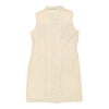 Vintage cream Colmar Shirt Dress - womens medium