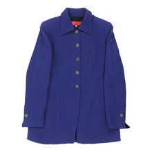  Vintage blue Ungaro Coat - womens medium