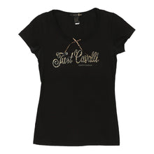  Vintage black Just Cavalli T-Shirt - womens x-small