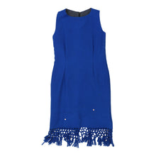  Vintage blue Hugo Boss Midi Dress - womens medium