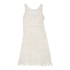 Vintage white Esprit Mini Dress - womens x-small