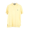 Vintage yellow Ralph Lauren Polo Shirt - mens large