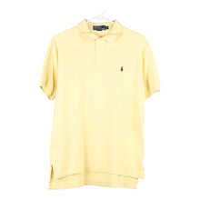  Vintage yellow Ralph Lauren Polo Shirt - mens large