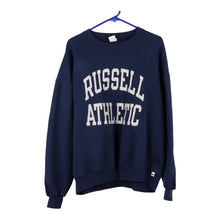  Vintage navy Russell Athletic Sweatshirt - womens xx-large