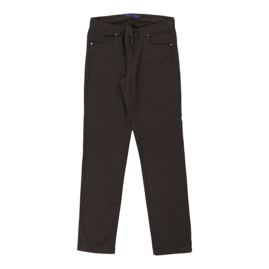 Les Copains Jeans - 32W UK 10 Grey Cotton