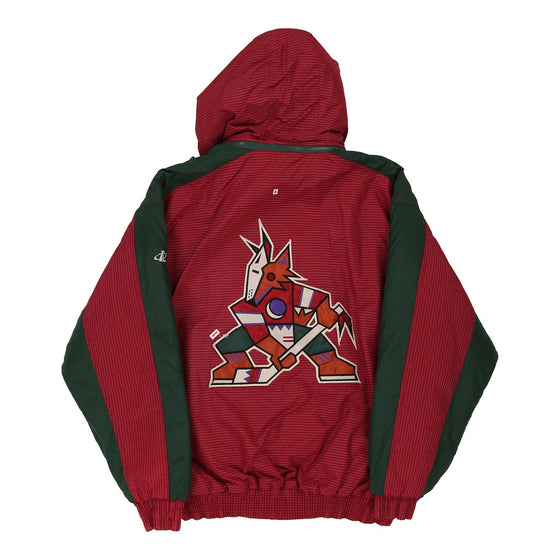 Vintage red Arizona Coyotes Logo Athletics Jacket - mens x-large