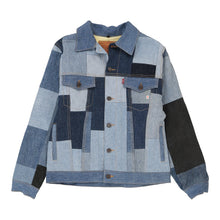  Vintage blue Rework 501 Levis Denim Jacket - mens medium