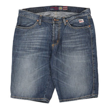  Vintage blue Roy Rogers Denim Shorts - mens 35" waist