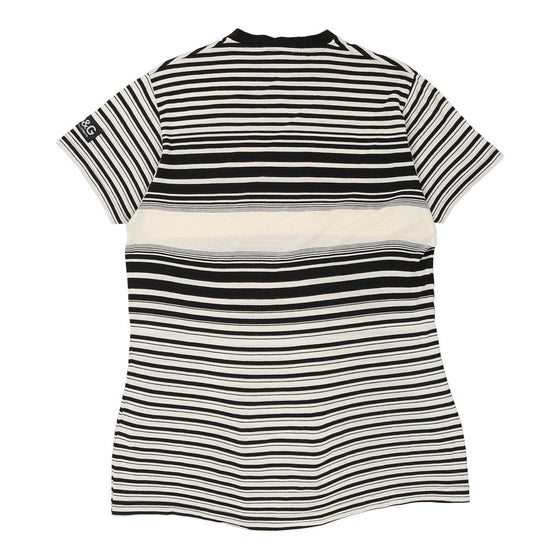 Vintage black & white Dolce & Gabbana T-Shirt - mens x-large