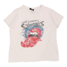  Vintage white The Rolling Stones T-Shirt - mens large