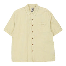  Vintage yellow Jamaica Jaxx Short Sleeve Shirt - mens large