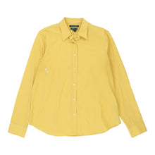  Vintage yellow Ralph Lauren Shirt - womens x-large