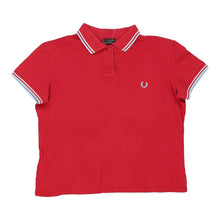  Vintage red Age 10-12 Fred Perry Polo Shirt - boys x-large