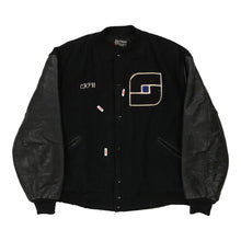  Vintage black Butwin Varsity Jacket - mens xxx-large