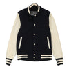 Vintage navy Hawkings Mcgill Varsity Jacket - mens small