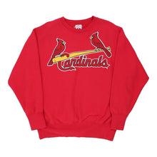  Vintage red St. Louis Cardinals Majestic Sweatshirt - mens x-large