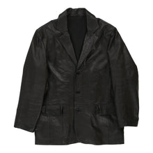  Vintage black Unbranded Leather Jacket - womens large