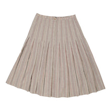  Vintage beige Unbranded Pleated Skirt - womens 30" waist