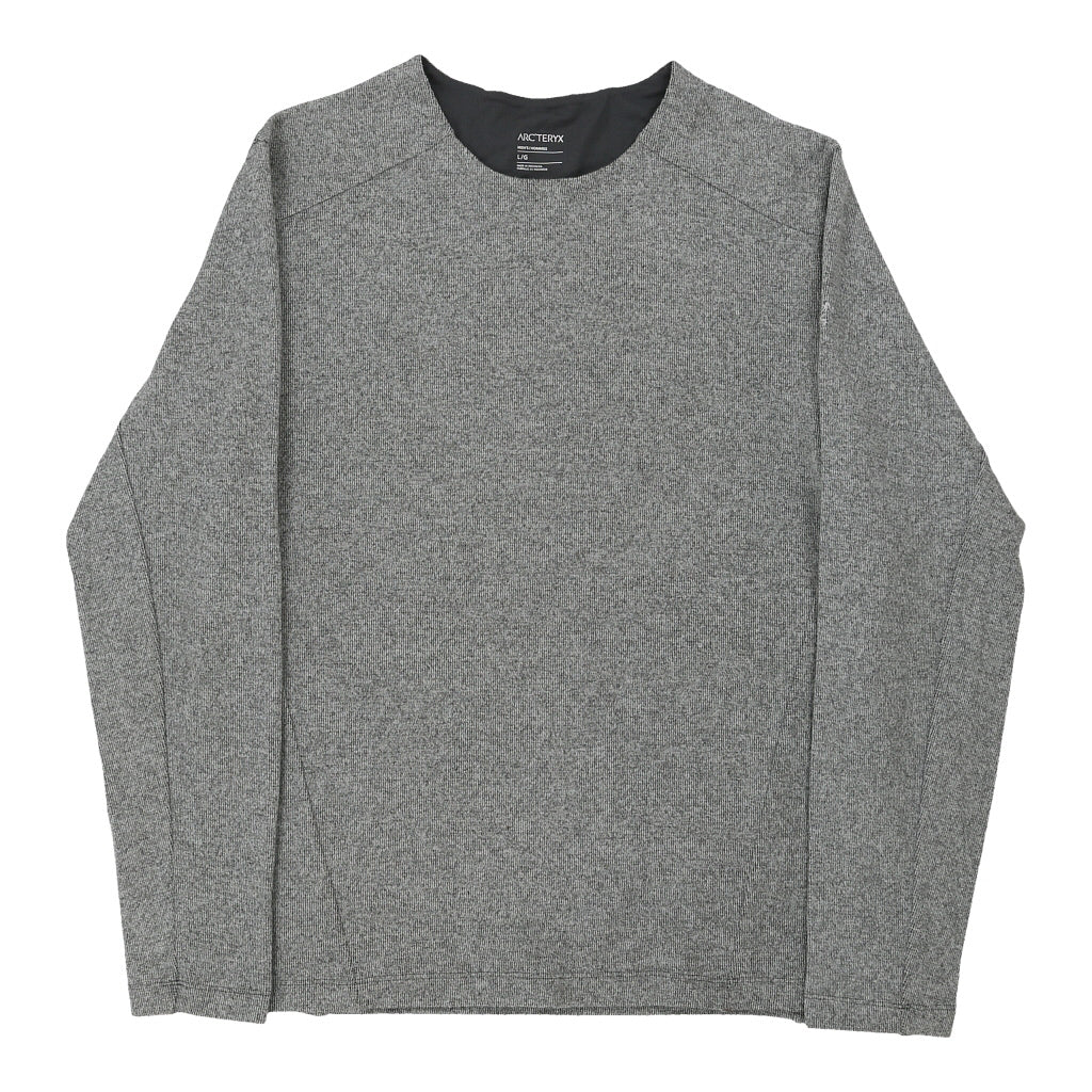Arc'Teryx Sweatshirt - Large Grey Polyester – Thrifted.com