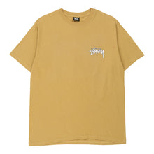 Stussy T-Shirt - Medium Yellow Cotton t-shirt Stussy   