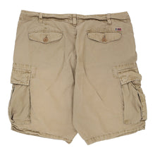  Vintage beige Napapijri Cargo Shorts - mens 38" waist