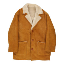  Vintage brown Burberry Suede Jacket - mens xx-large