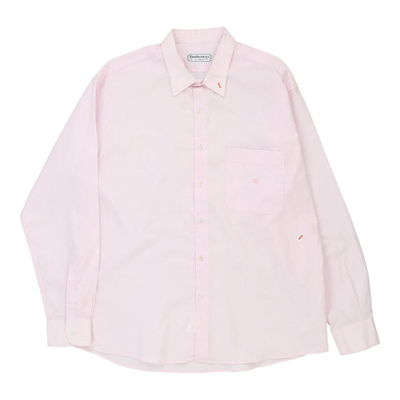 Vintage pink Burberry Shirt - mens xxx-large